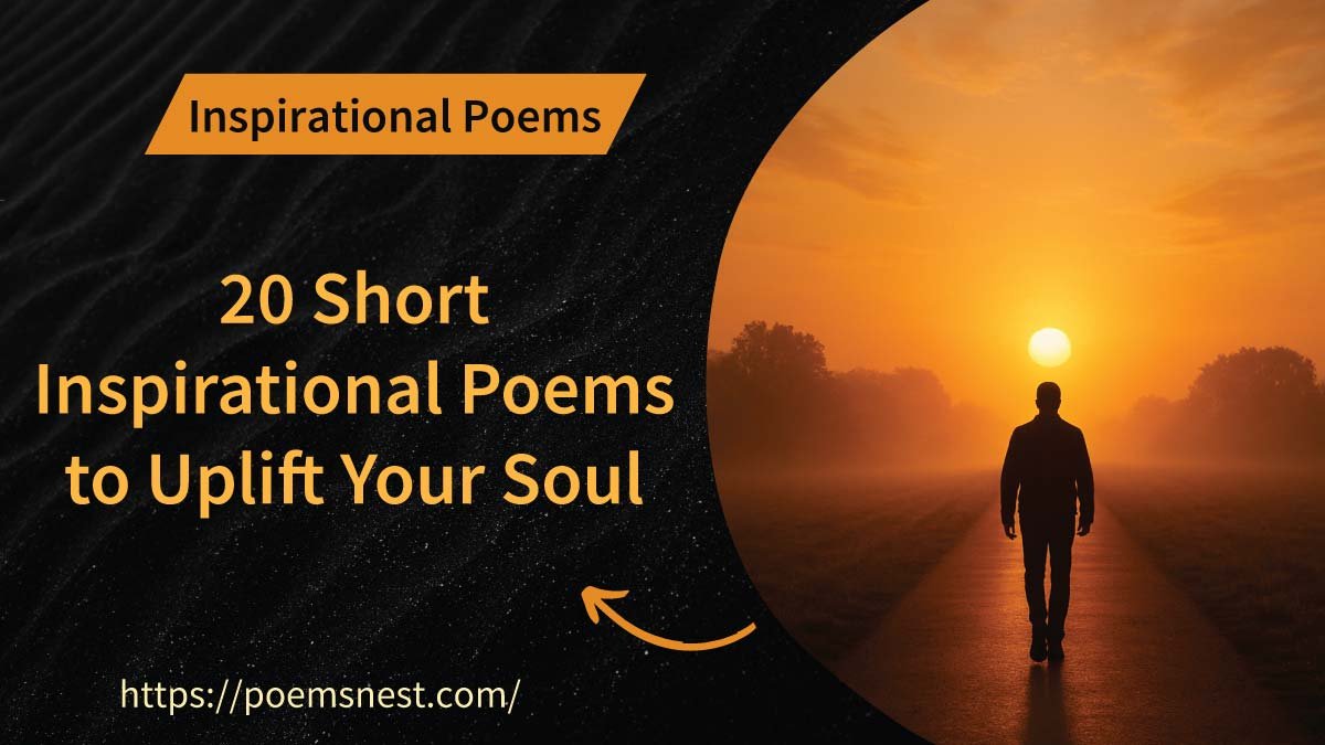20 Short Inspirational Poems to Uplift Your Soul