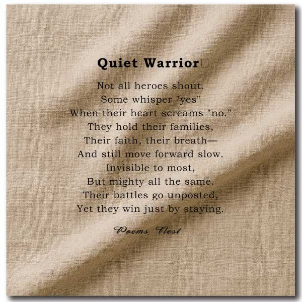Inspirational Poems for Women