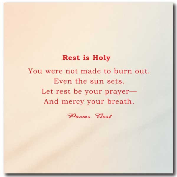 famous Short Inspirational Poems About Life