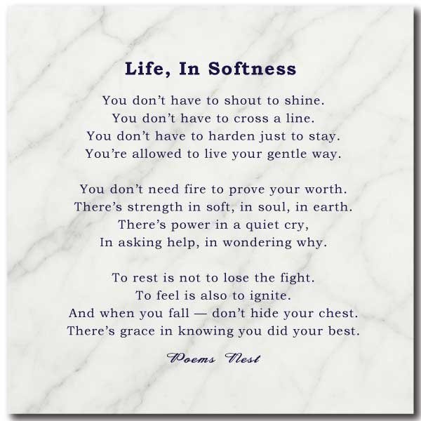 famous Short Inspirational Poems