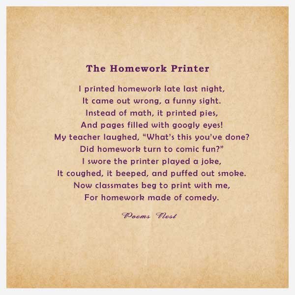 most Funny Poems for Students