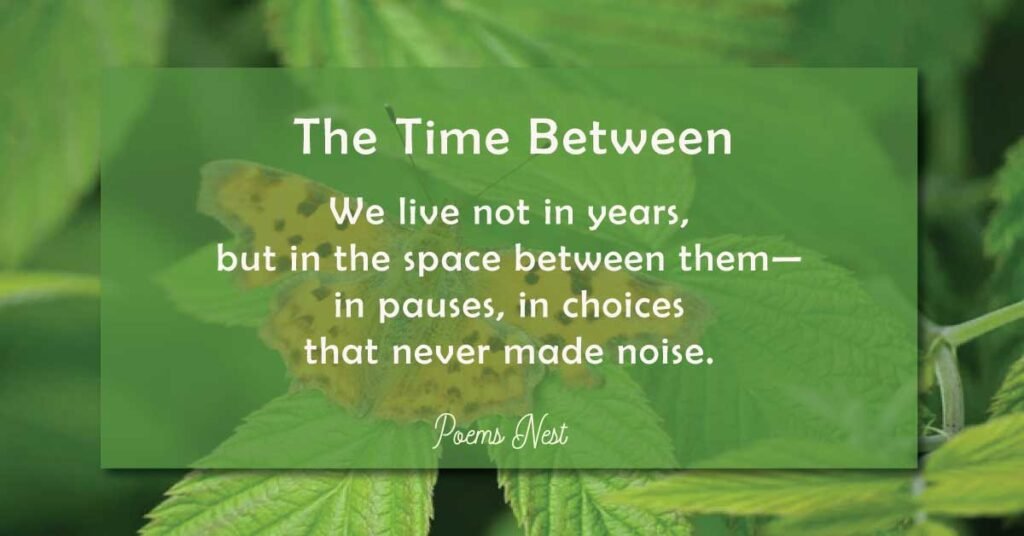 Deep Poems About Life