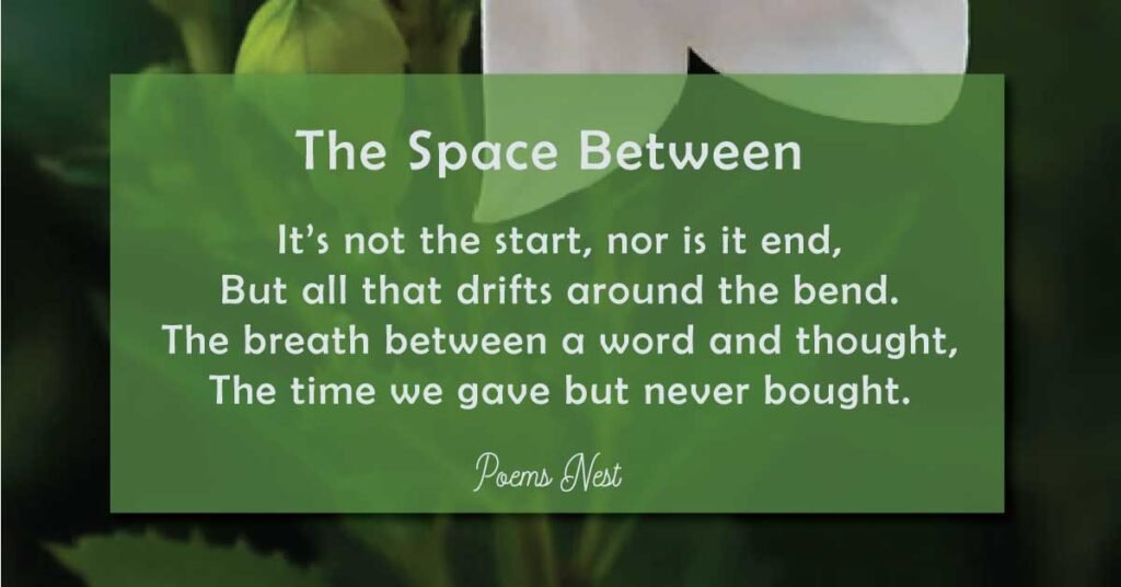 Deep Poems About Life