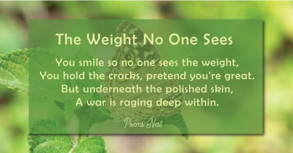 Poems About Life Struggles