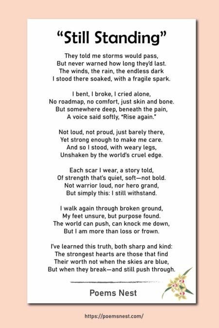 Poems About Strength and Resilience in Tough Times