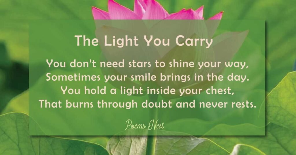 Positive Poems About Life