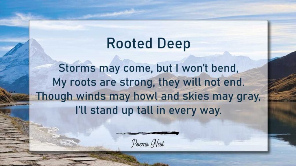 Positive Short Poems About Life and Staying Strong