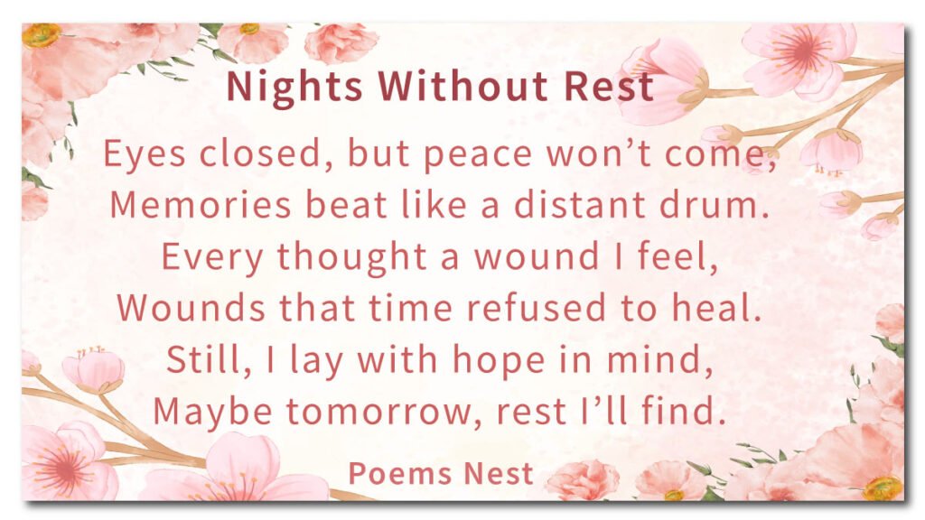 Short Poems About Life Struggles