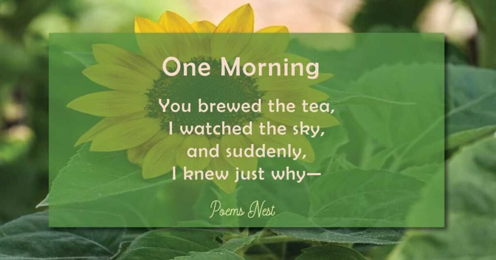 Short Poems About Life and Love