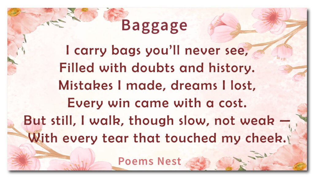 life struggles poems