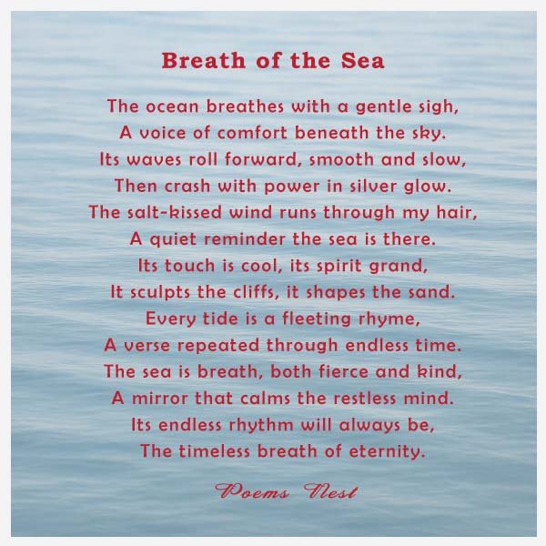 Famous Nature Poem About the Ocean