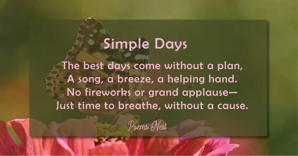 Happy Poems About Life