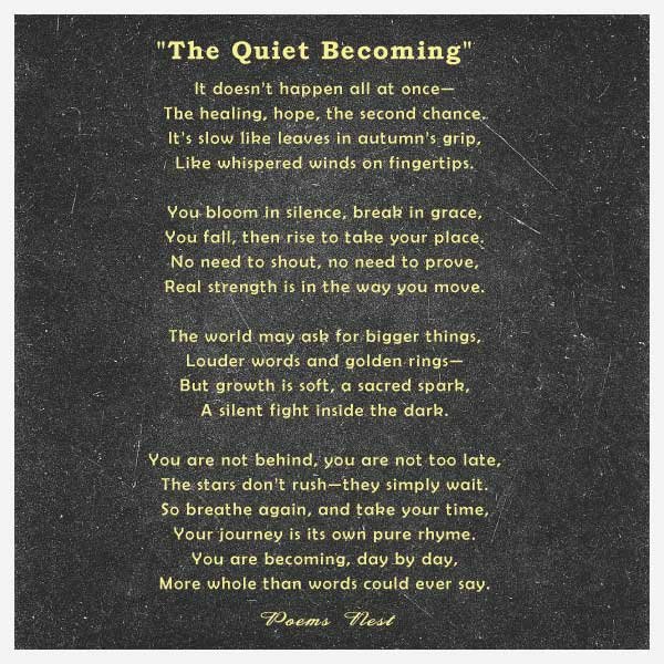 Meaningful Inspirational Poems About Life