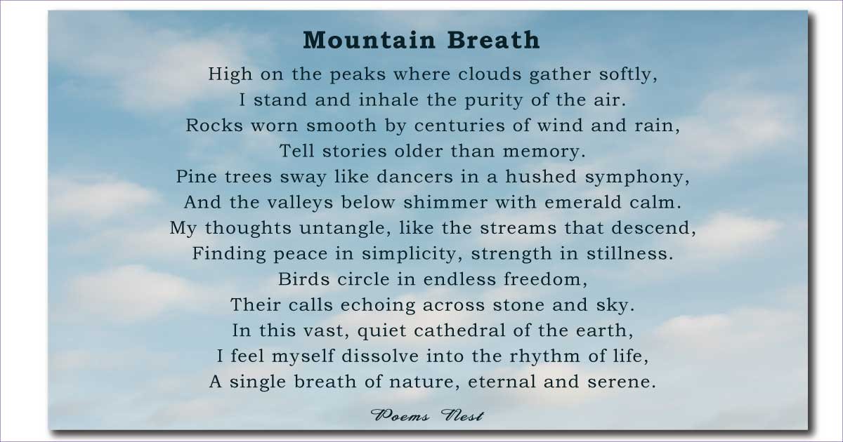 Poems About Nature
