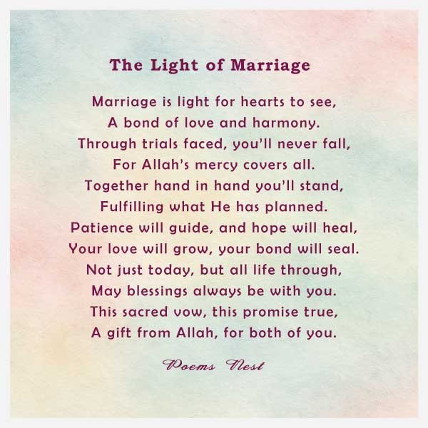 Romantic Wedding Poems for Couples