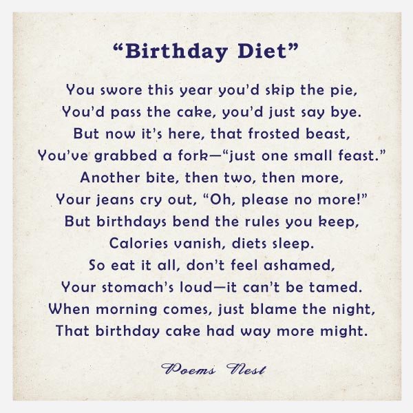 Best Funny Birthday Poems