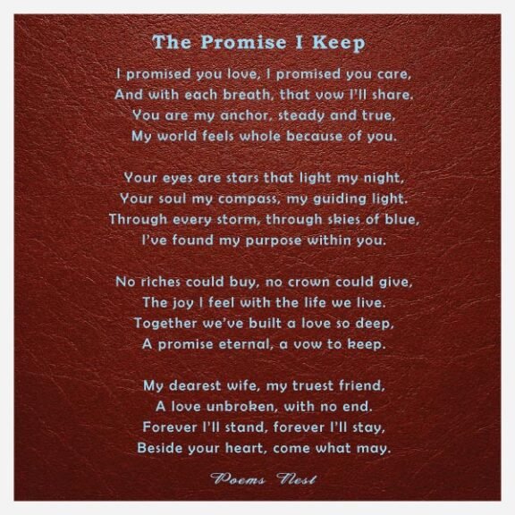 Best Love Poems for Wife
