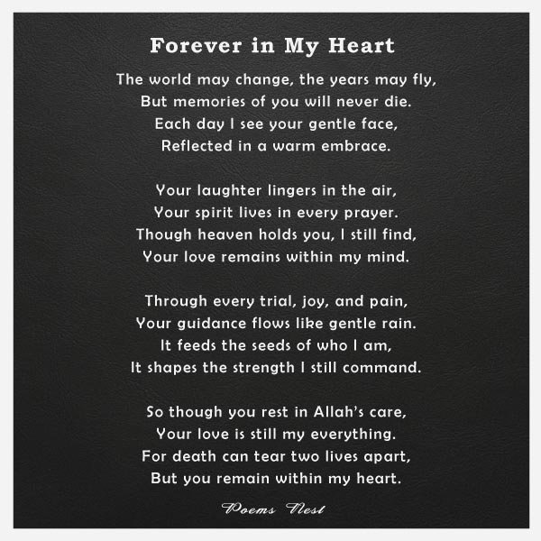 Heartfelt Death Poems for Mom