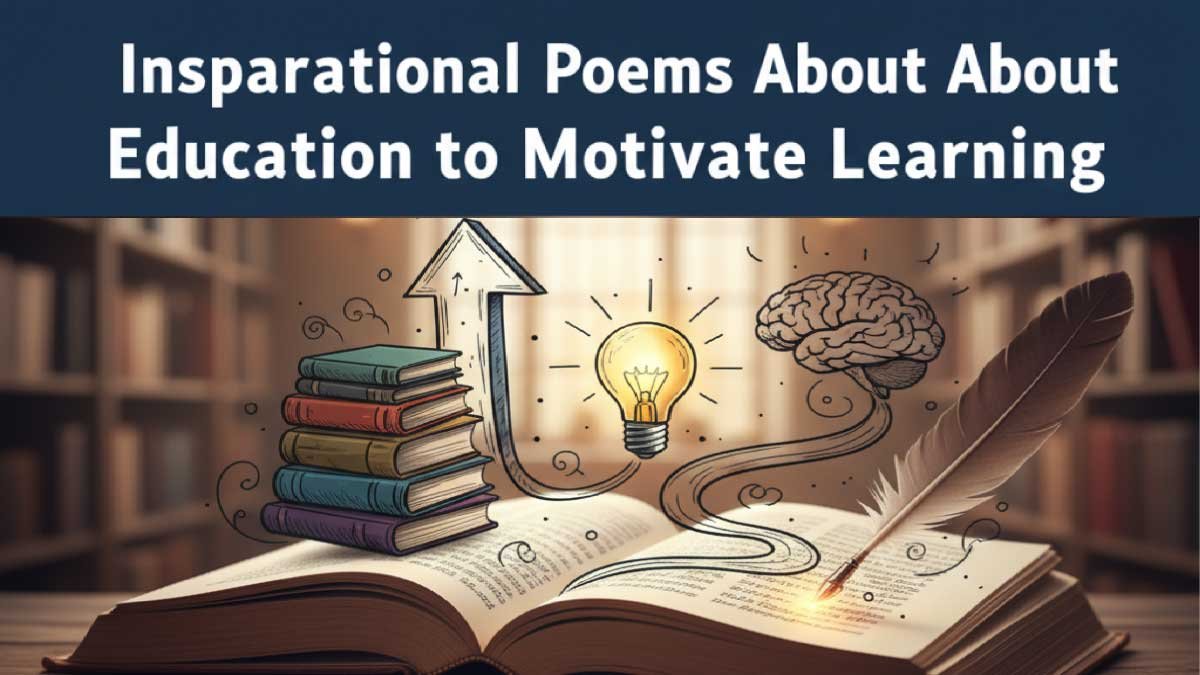 Inspirational Poems About Education
