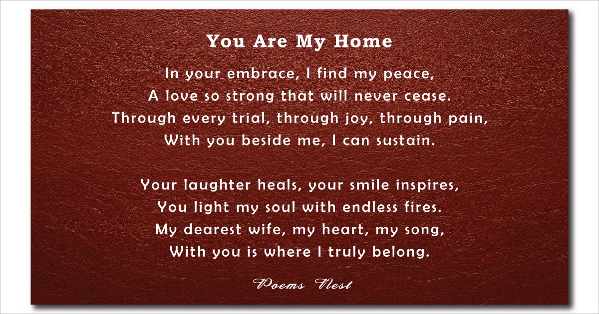 Love Poems for Wife