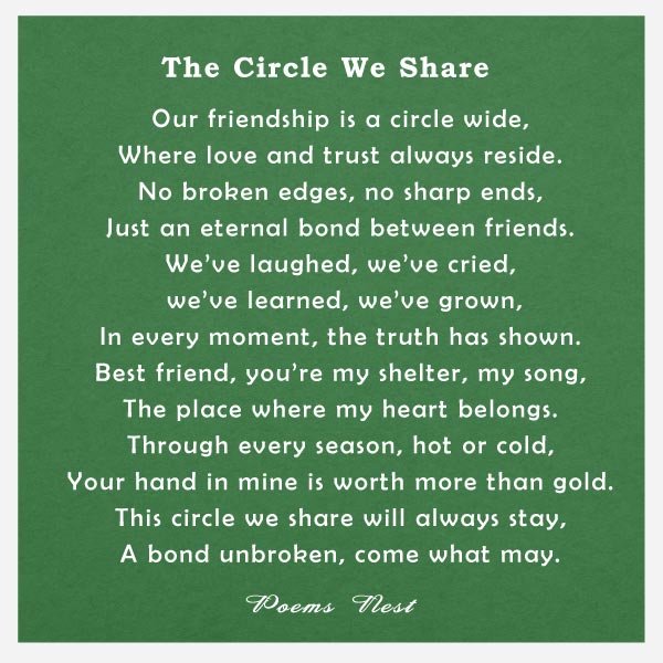 Meaningful Friendship Poem
