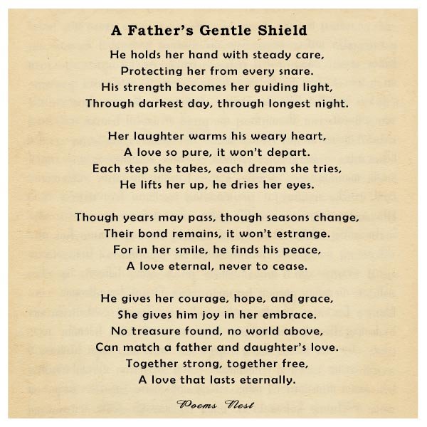 Poems About Father and Daughter