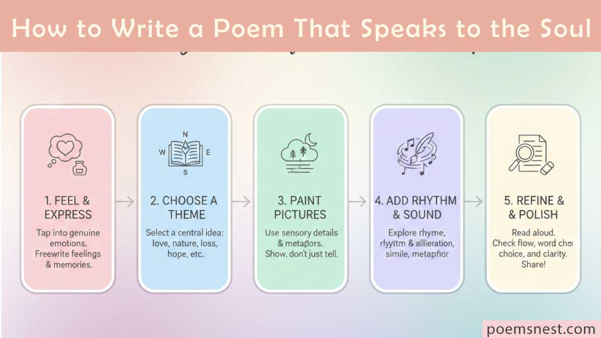 How to Write a Poem That Touches Hearts
