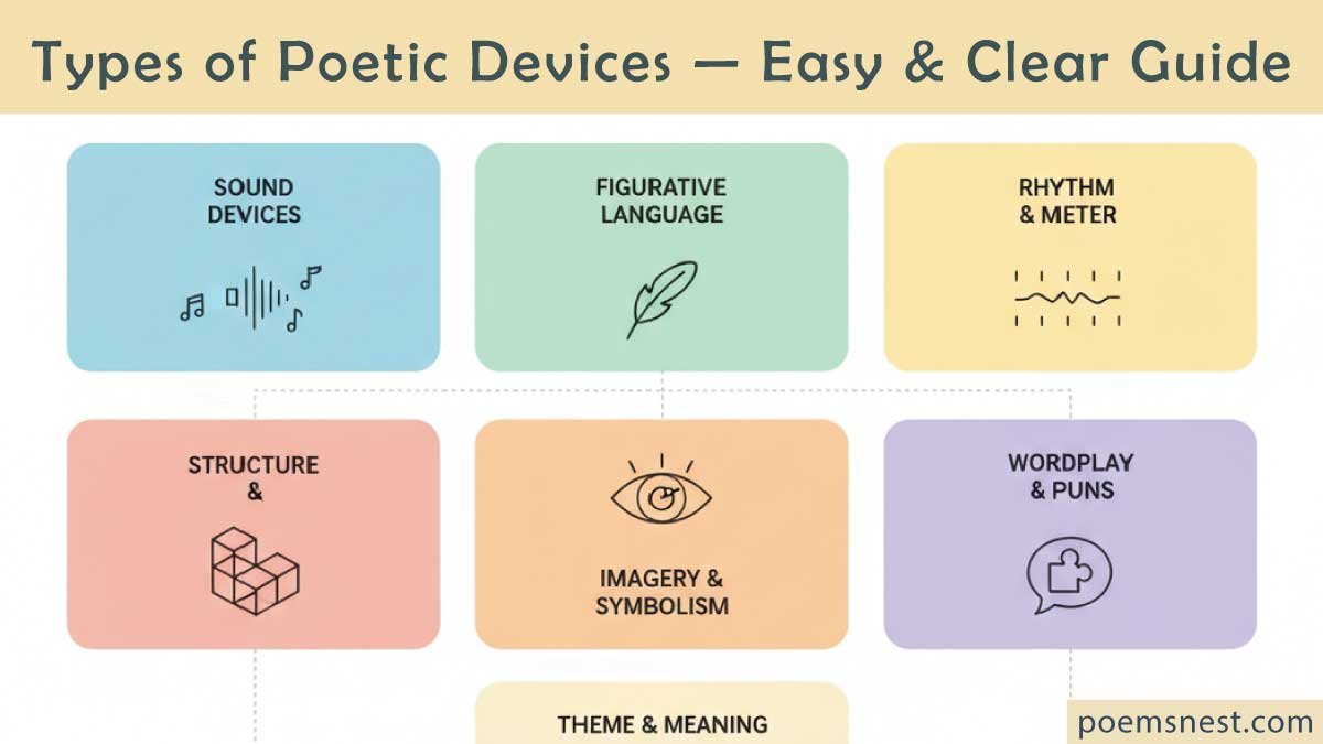 Types of Poetic Devices — Easy & Clear Guide