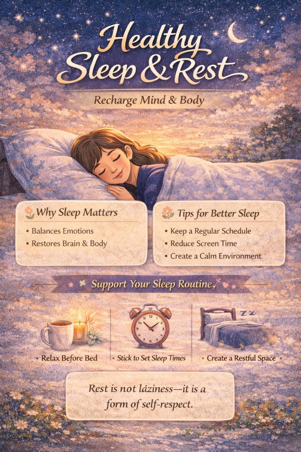Healthy Sleep and Rest