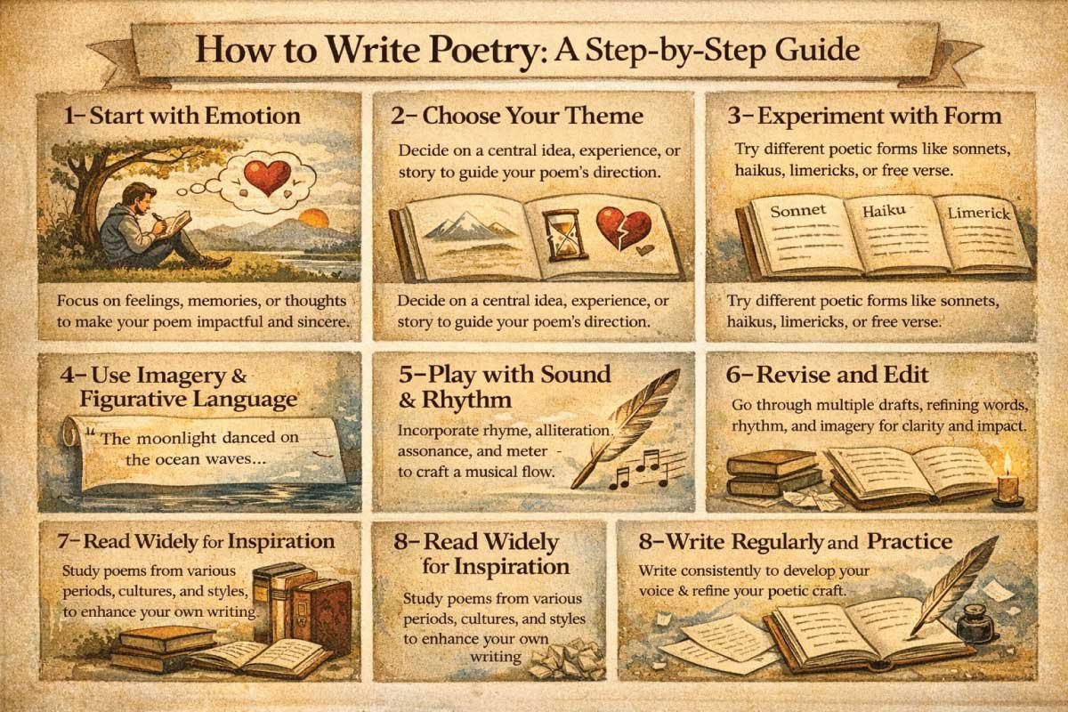 How to Write Poetry: A Step-by-Step Guide