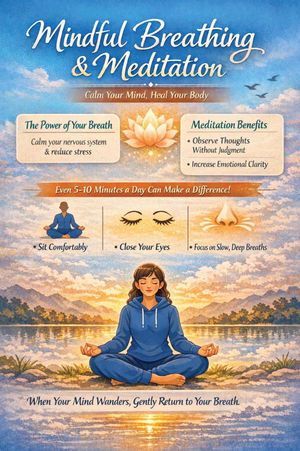 Mindful Breathing and Meditation