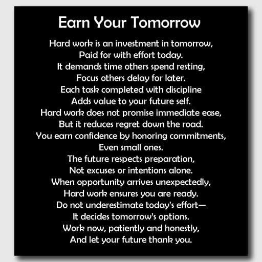 Motivational Poems About Hard Work