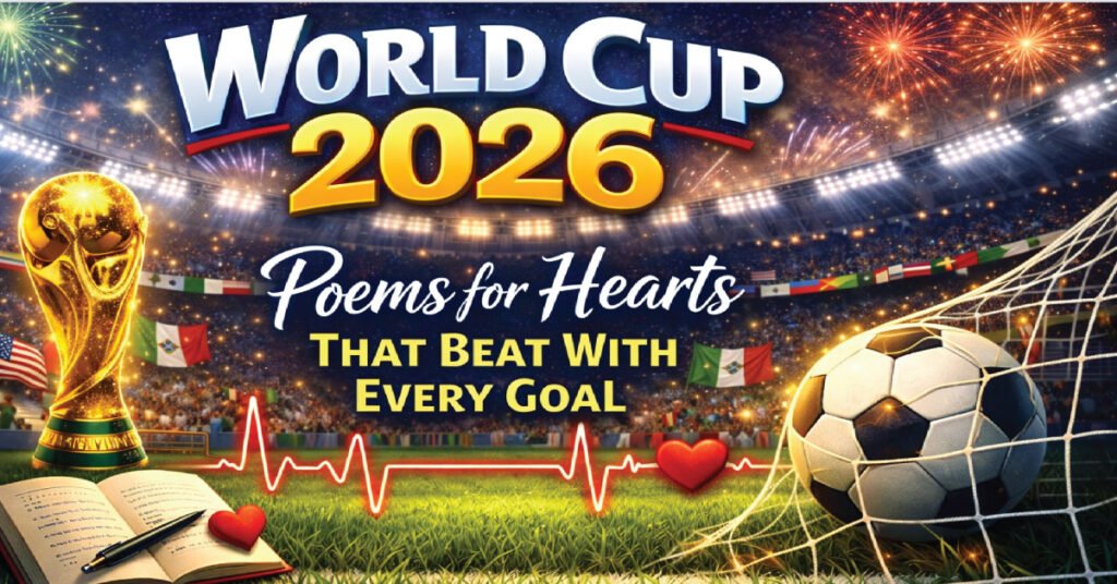 World Cup 2026: Poems for Hearts That Beat With Every Goal