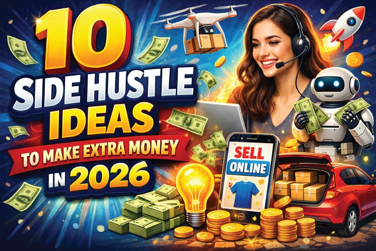 10 Side Hustle Ideas to Make Extra Money in 2026