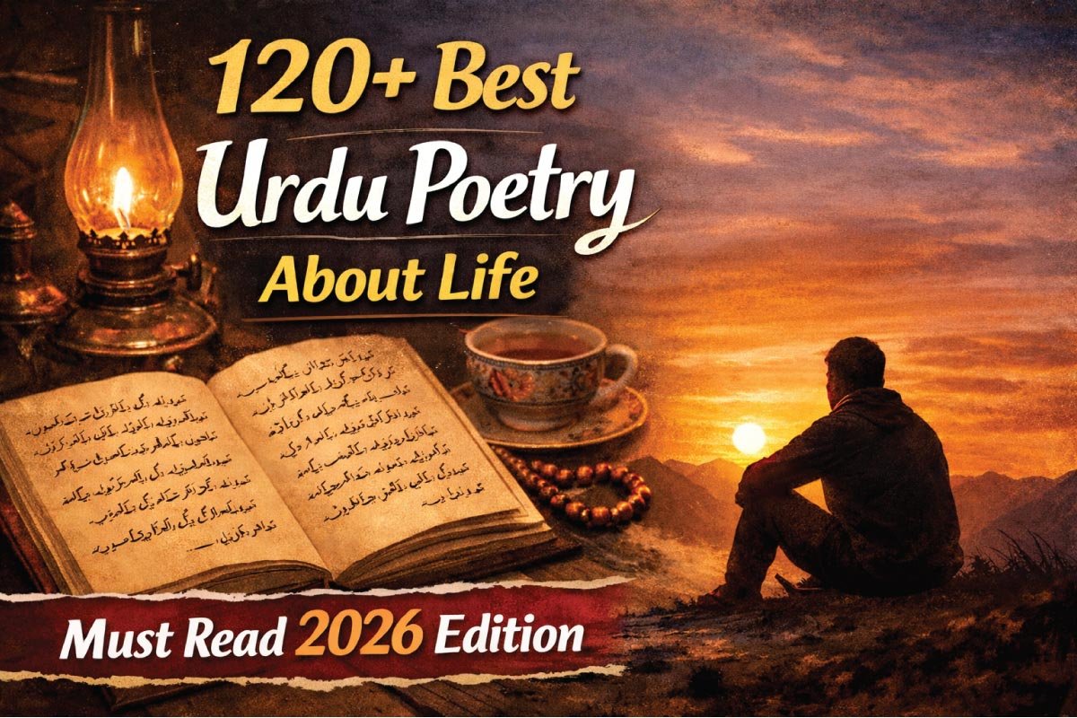 120+ Best Urdu Poetry About Life – Must Read 2026 Edition