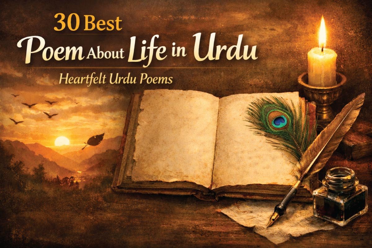 30 Best Poem About Life in Urdu – Heartfelt Urdu Poems