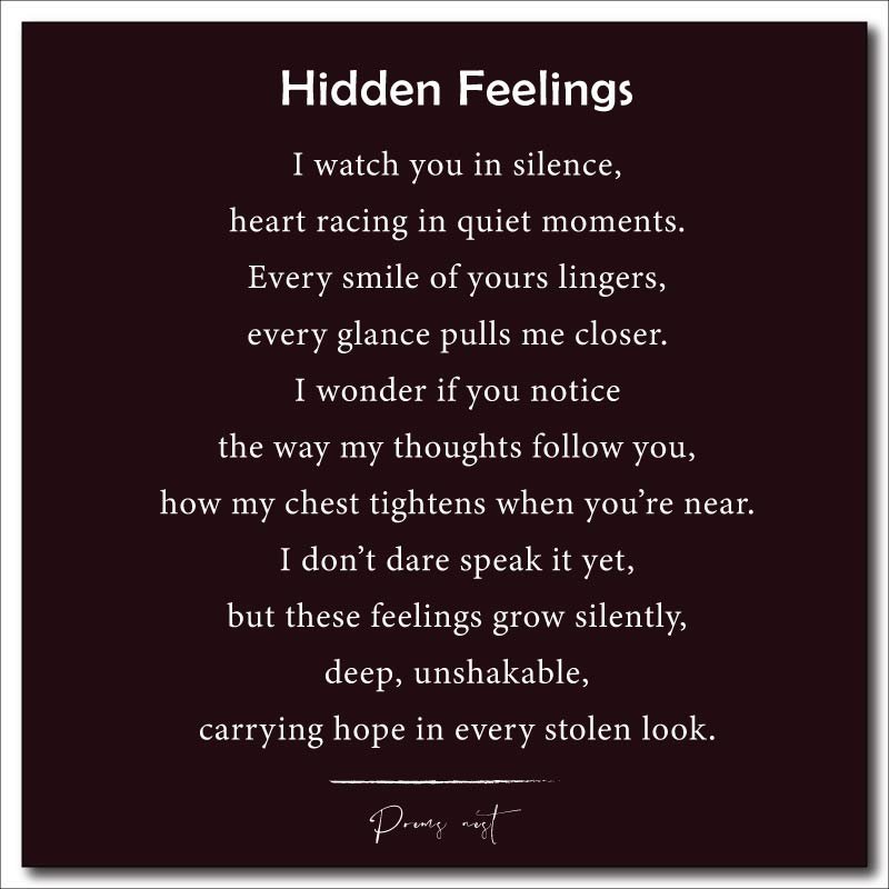 Crush Deep Short Love Poems