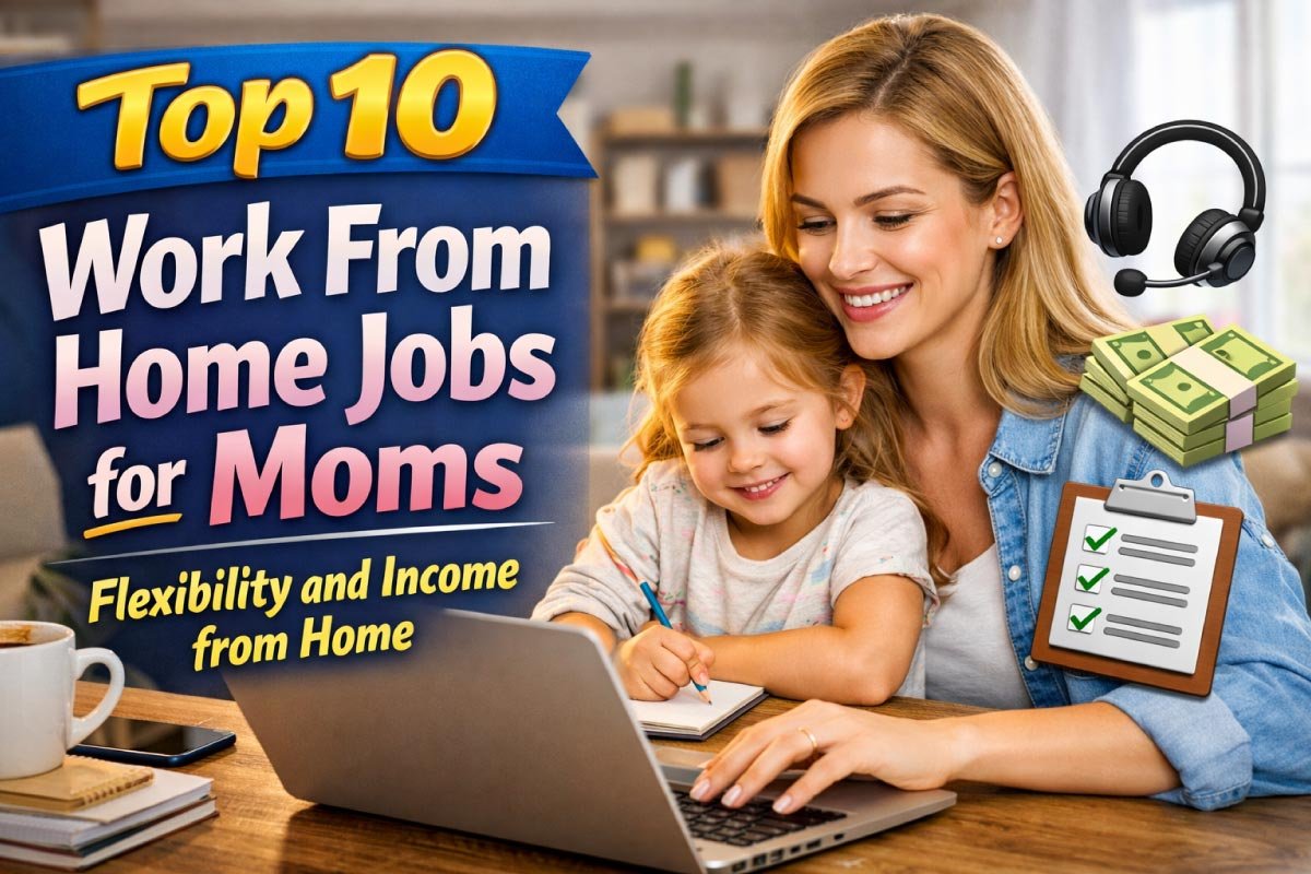 Work From Home Jobs for Moms