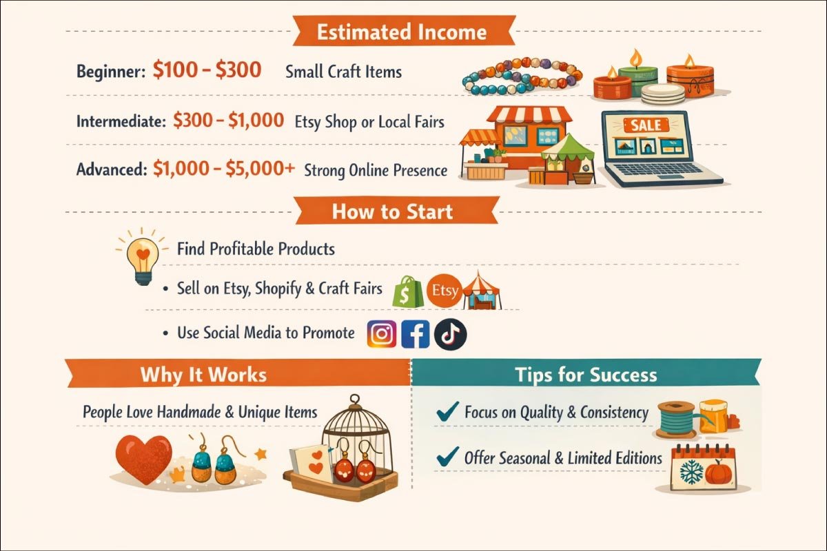 Handmade Crafts or Custom Products