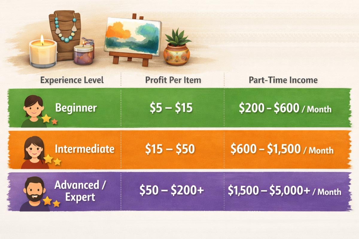 Selling Handmade Crafts or Products