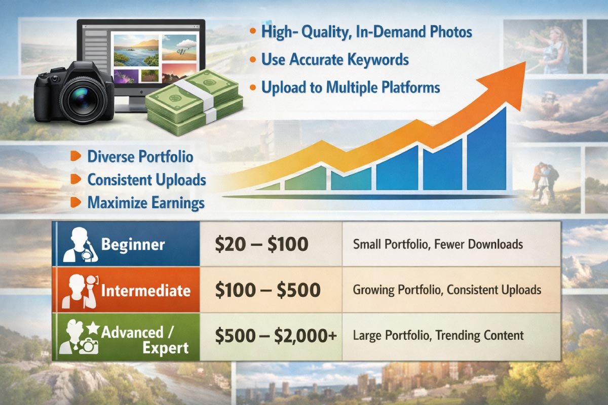 Selling Stock Photos