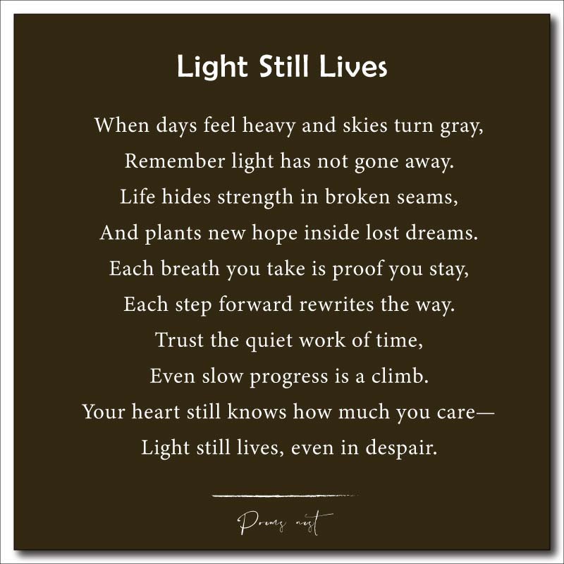 Short Inspirational Poems