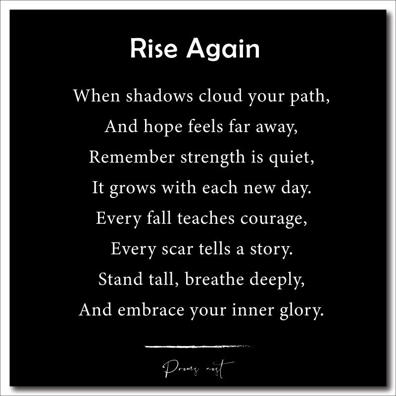 Short Inspirational Poems