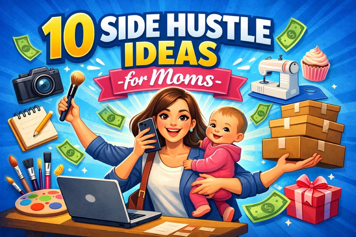 Side Hustle Ideas for Moms