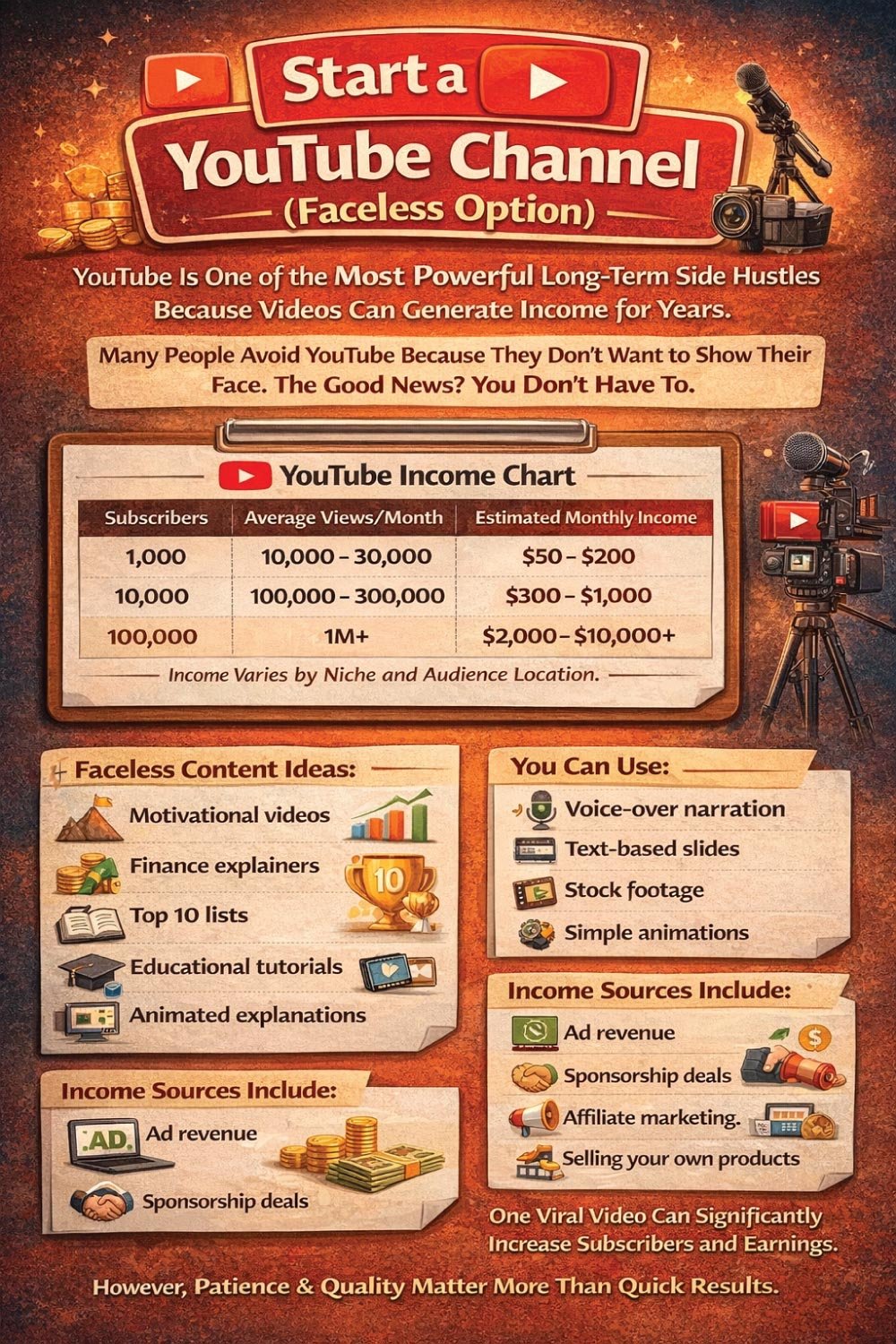 Start a YouTube Channel