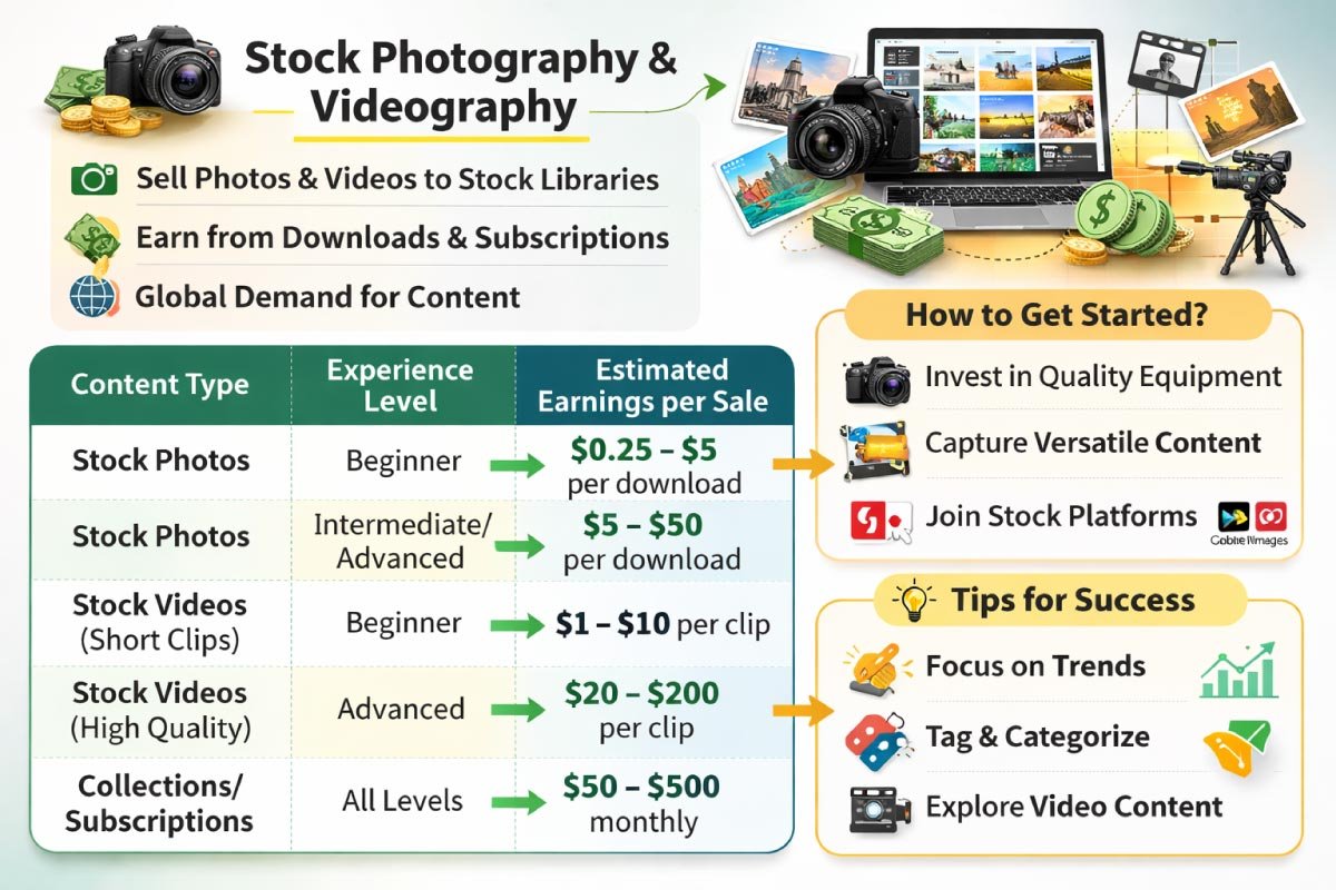 Stock Photography and Videography