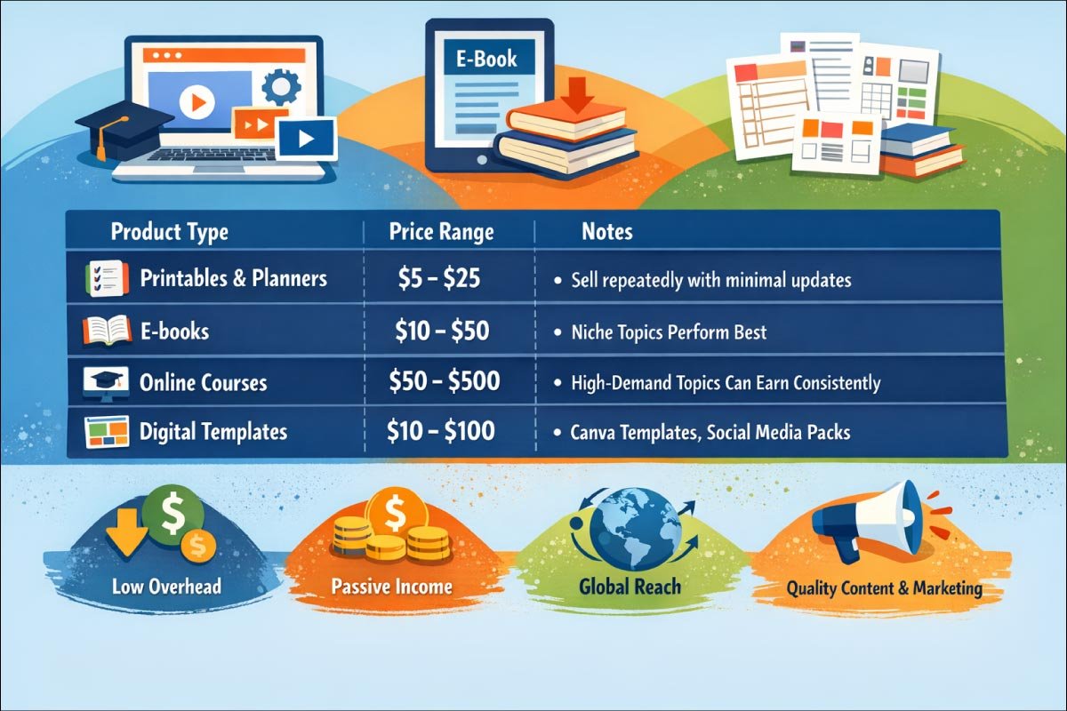 elling Digital Products