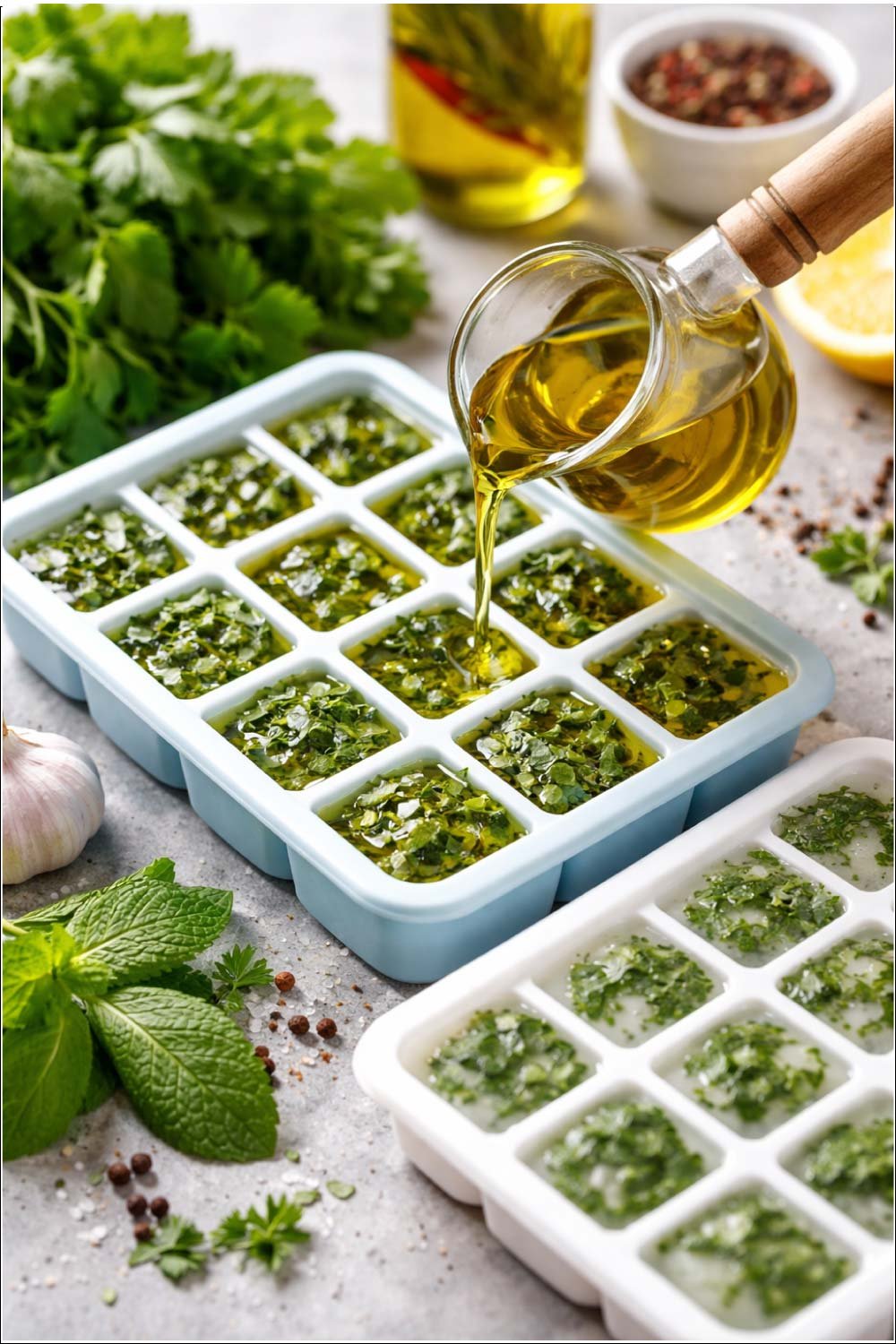 Ice Cube Tray for Herbs