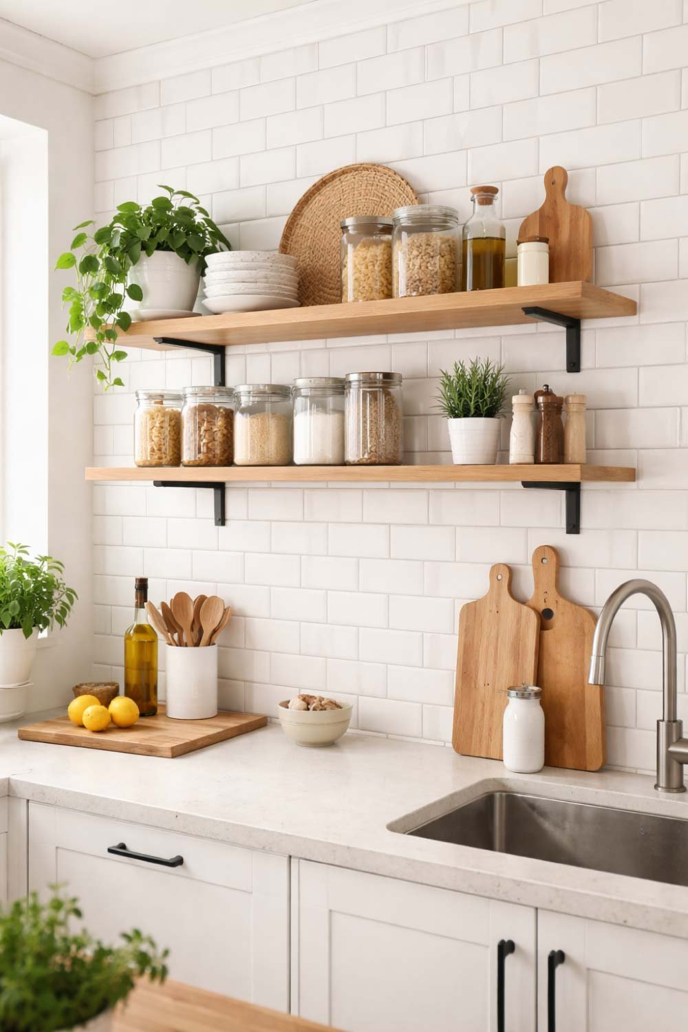 Install Floating Shelves