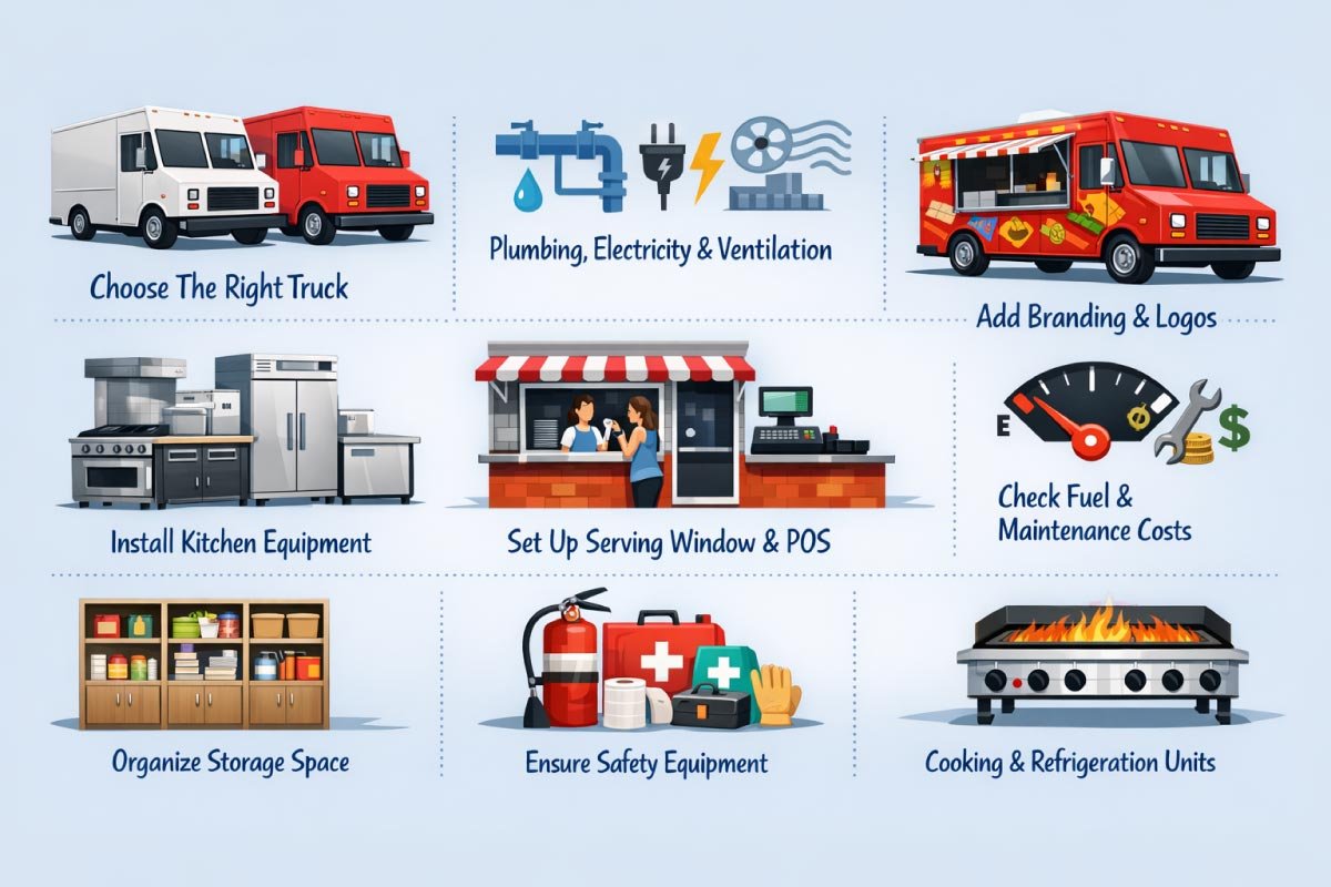 Purchase and Customize Your Food Truck